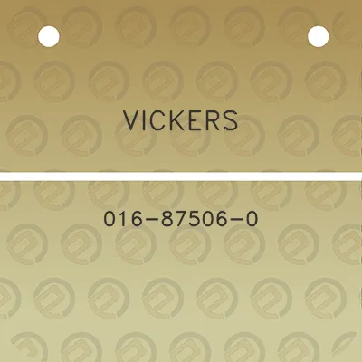 vickers-016-87506-0