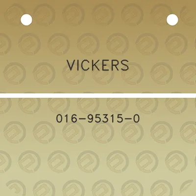 vickers-016-95315-0