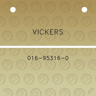 vickers-016-95316-0