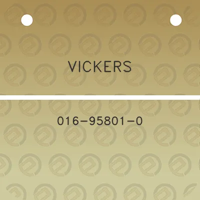 vickers-016-95801-0