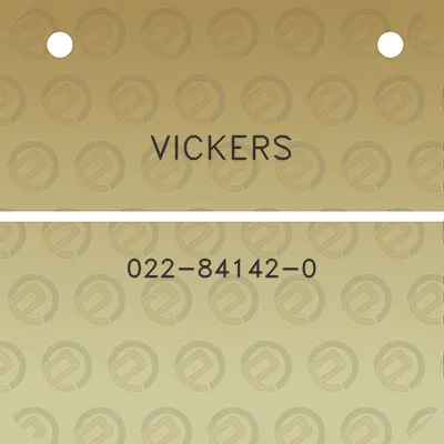 vickers-022-84142-0