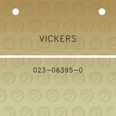 vickers-023-06395-0