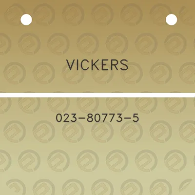 vickers-023-80773-5