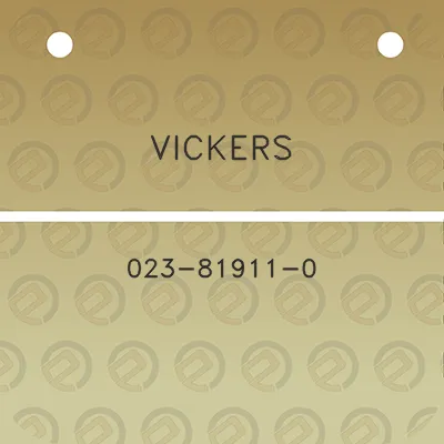 vickers-023-81911-0