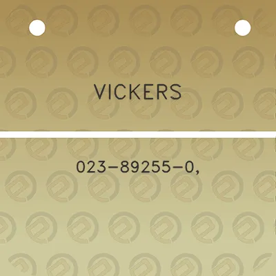 vickers-023-89255-0