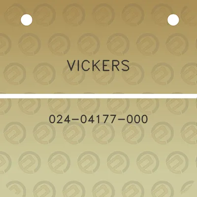 vickers-024-04177-000