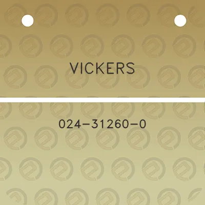 vickers-024-31260-0