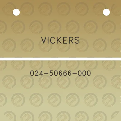 vickers-024-50666-000