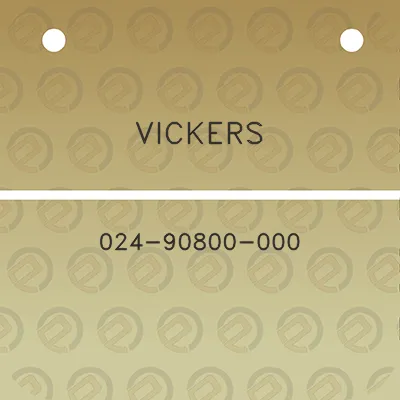 vickers-024-90800-000