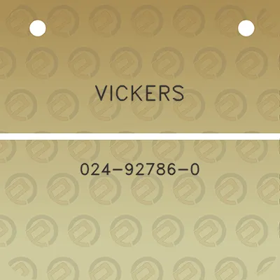 vickers-024-92786-0