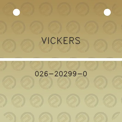 vickers-026-20299-0