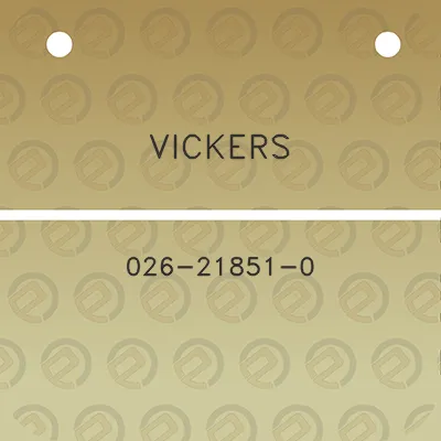 vickers-026-21851-0