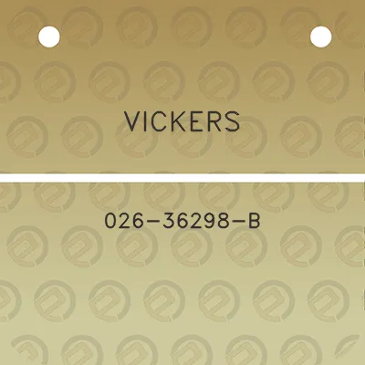 vickers-026-36298-b