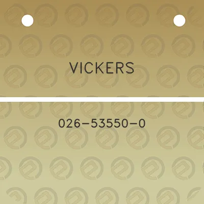 vickers-026-53550-0