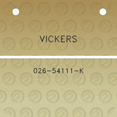 vickers-026-54111-k