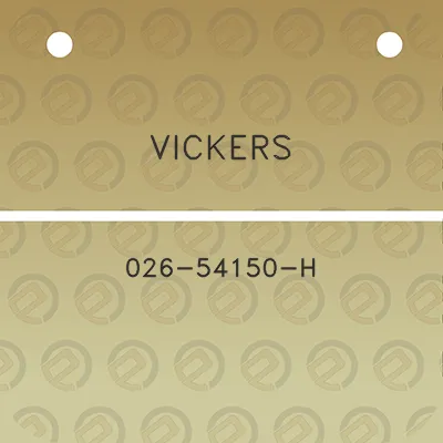 vickers-026-54150-h