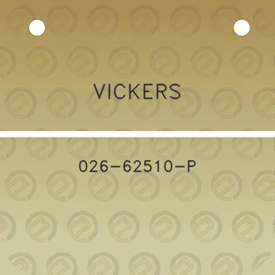 vickers-026-62510-p