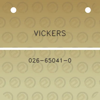 vickers-026-65041-0