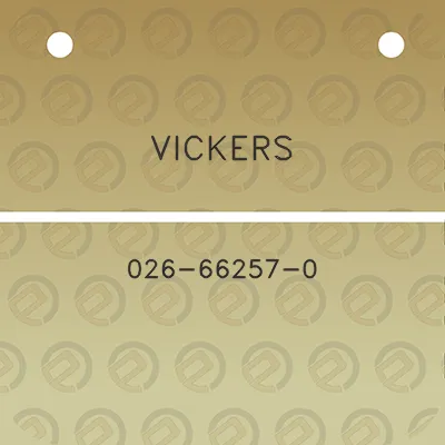 vickers-026-66257-0