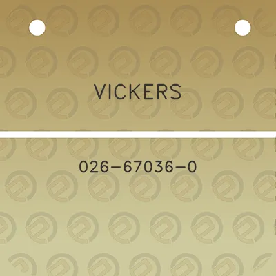 vickers-026-67036-0