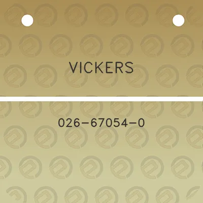 vickers-026-67054-0