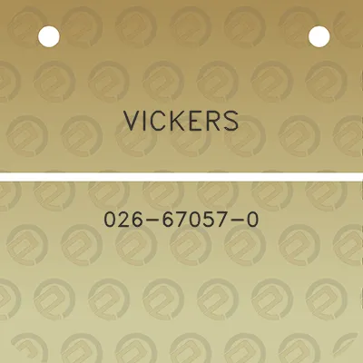 vickers-026-67057-0