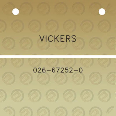 vickers-026-67252-0