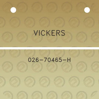 vickers-026-70465-h