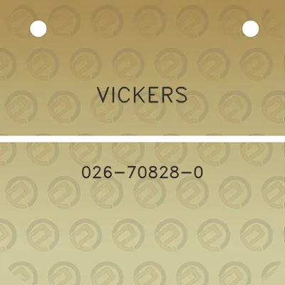 vickers-026-70828-0