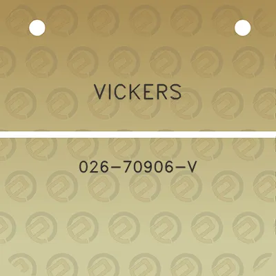 vickers-026-70906-v