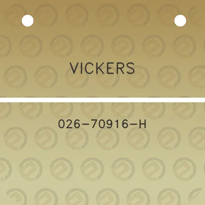 vickers-026-70916-h