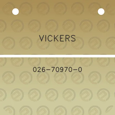 vickers-026-70970-0