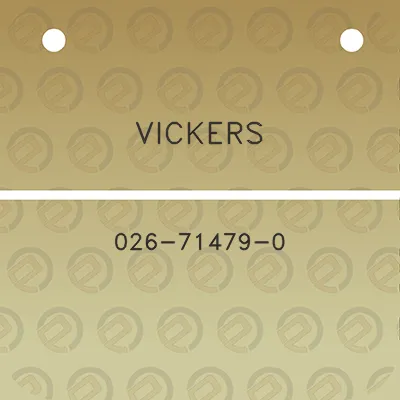 vickers-026-71479-0