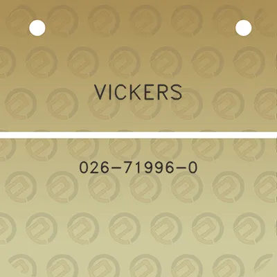 vickers-026-71996-0