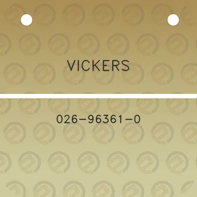 vickers-026-96361-0