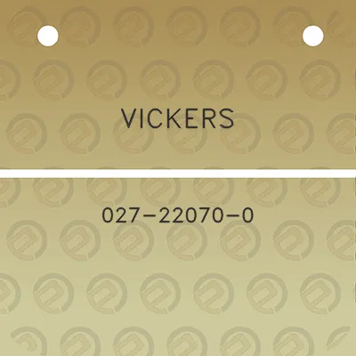 vickers-027-22070-0