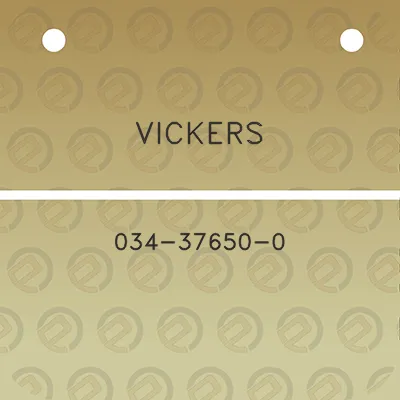 vickers-034-37650-0