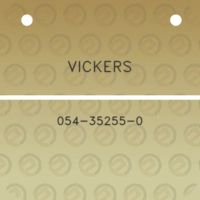 vickers-054-35255-0