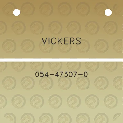 vickers-054-47307-0