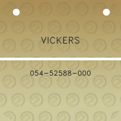 vickers-054-52588-000