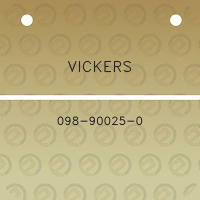 vickers-098-90025-0