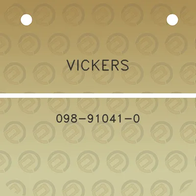 vickers-098-91041-0