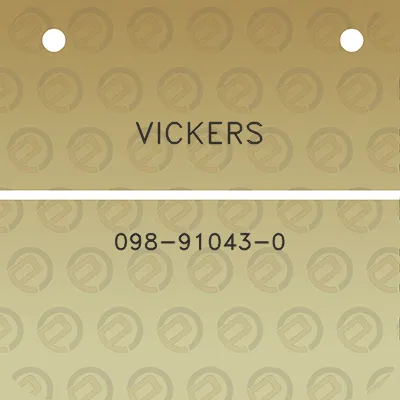 vickers-098-91043-0