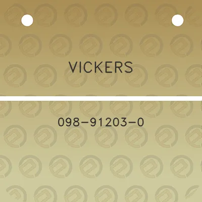 vickers-098-91203-0