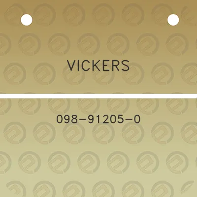 vickers-098-91205-0