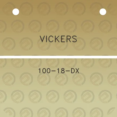 vickers-100-18-dx