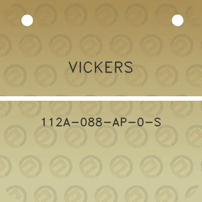 vickers-112a-088-ap-0-s