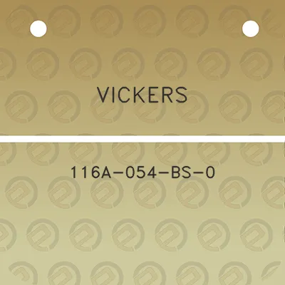 vickers-116a-054-bs-0