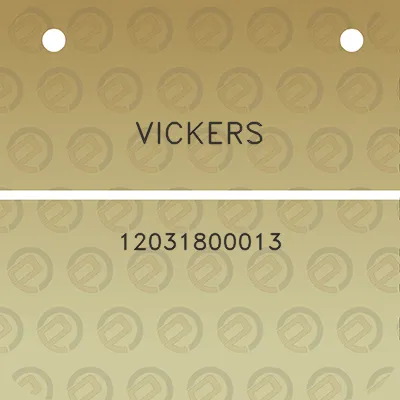 vickers-12031800013