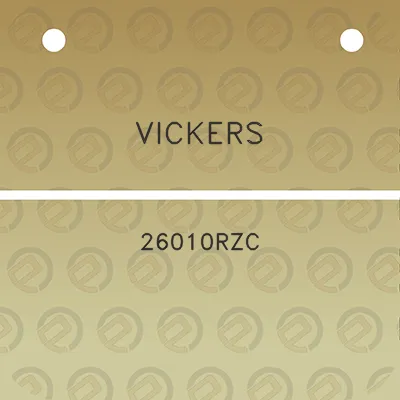 vickers-26010rzc